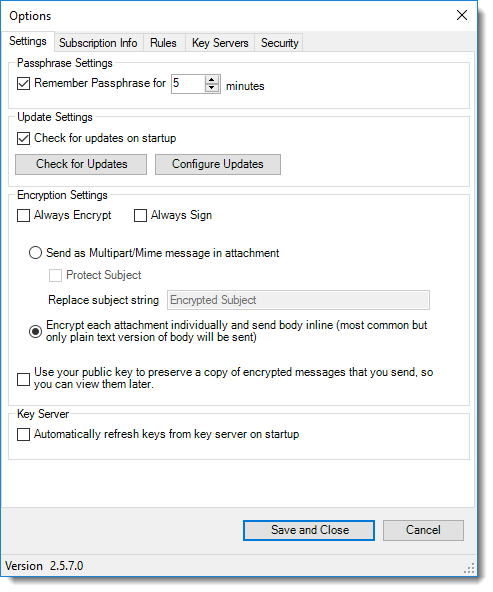 how to remove gpg mail